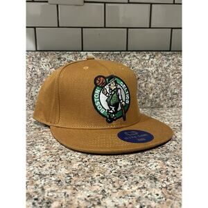 Boston Celtics Brown and Green Ultra NBA Game Snapback